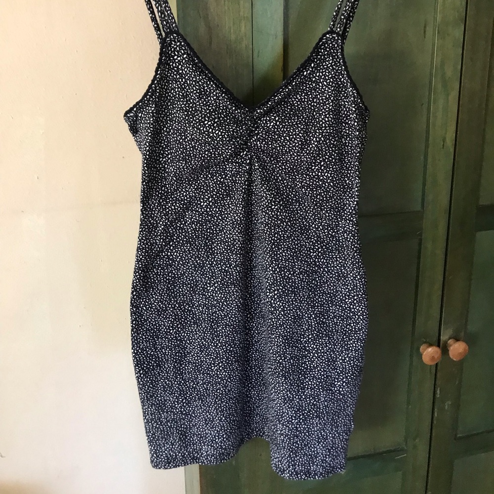 Cotton body-con dress